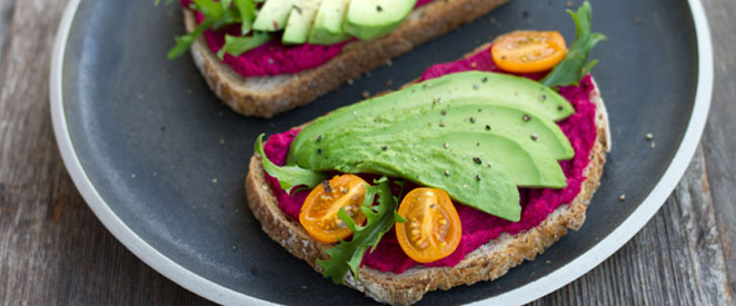 Tartines de betterave