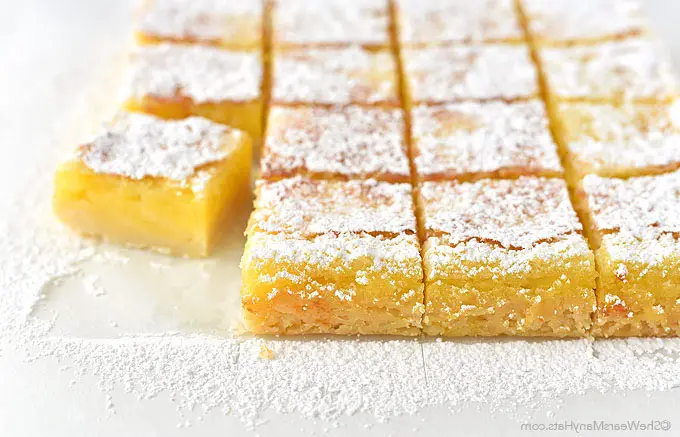 Lemon Bars – carrés au citron