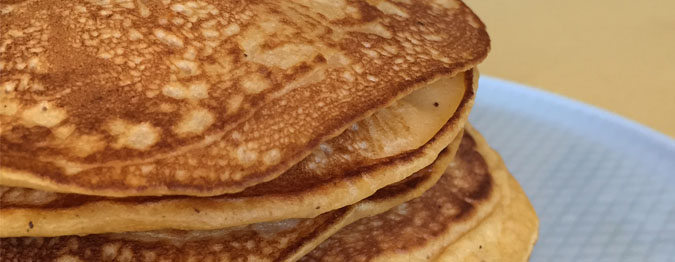 Pancakes à la patate douce sans gluten