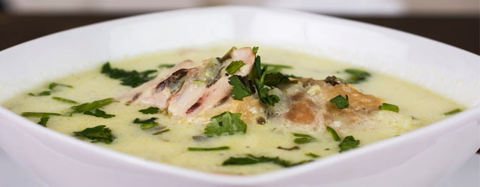 Soupe de poulet