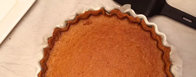 Tarte sucrée à la citrouille sans gluten