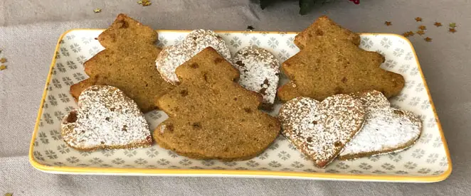 Biscuits sablés au praliné de graines de courge