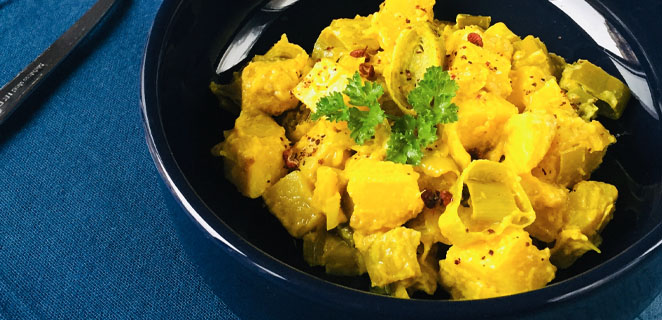 Curry de poireaux