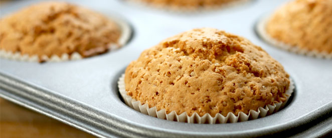 Muffins salés aux lentilles corail