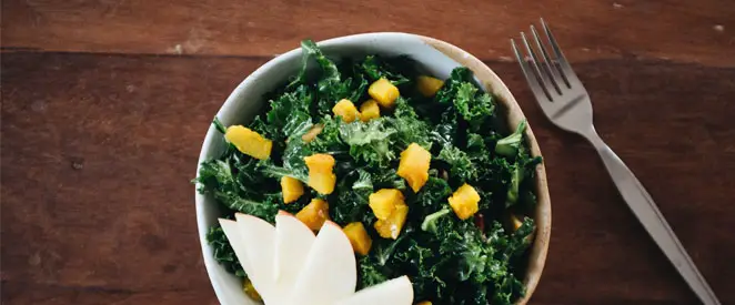 Salade de chou kale