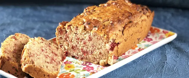 Cake à la framboise sans gluten