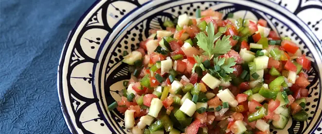 Tartare de légumes d’été