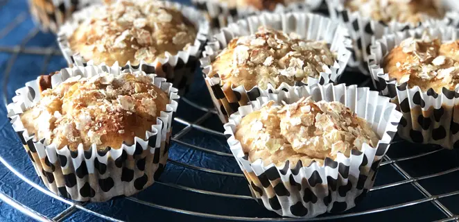 Muffins à la datte et à la banane