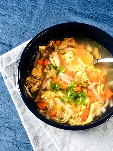 Recette de Bouillon de poulet
