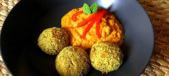 Falafels végétariennes (boulettes aux lentilles)