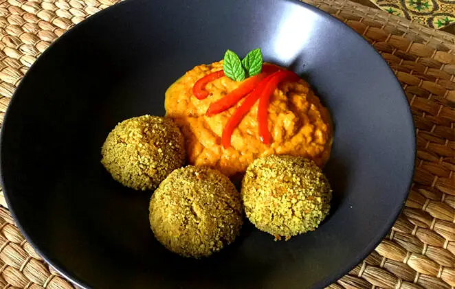 Falafels végétariennes (boulettes aux lentilles)