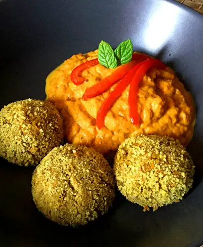 Falafels végétariennes (boulettes aux lentilles)