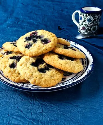 Cookies aux myrtilles