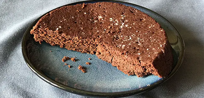 Brownie sans gluten à la patate douce et gingembre