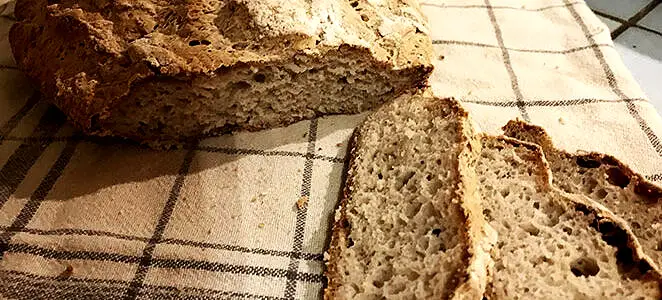 Pain sans gluten à la farine de teff