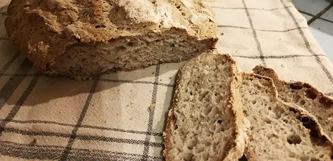 Pain sans gluten à la farine de teff