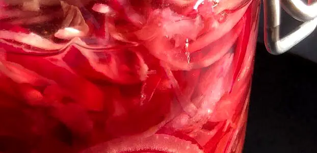 Pickles d’oignons rouges