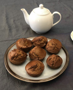 Muffins au thé de Noël sans gluten