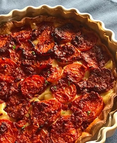 Tarte à la tomate