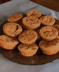 Bouchées légères au chocolat sans gluten