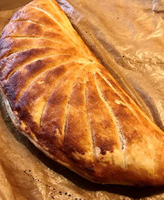 Galette des rois sans gluten pommes-châtaignes