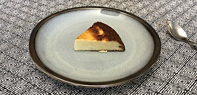 Gâteau léger au fromage blanc sans gluten