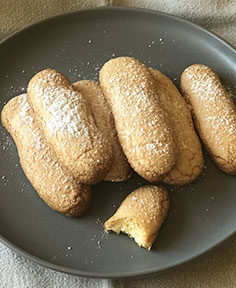 Biscuits à la cuillère sans gluten