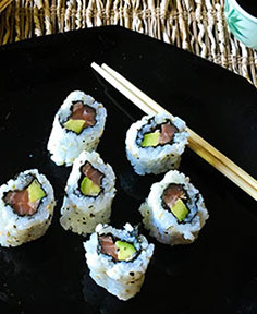 Californian rolls (makis inversés)