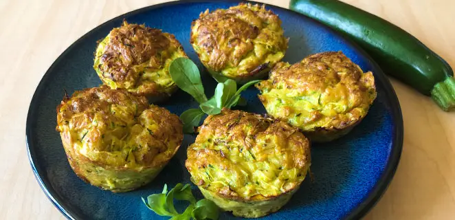 Muffins de courgettes sans gluten