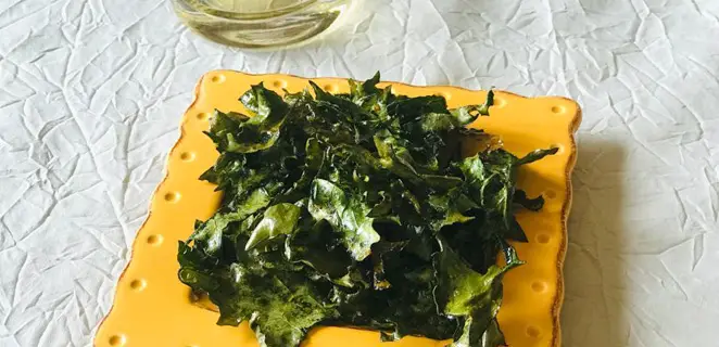 Chips de chou kale