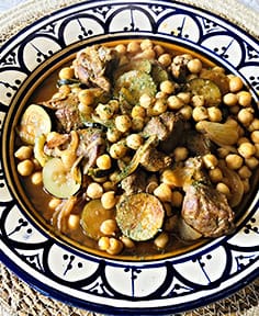 Souris d’agneau aux pois chiches