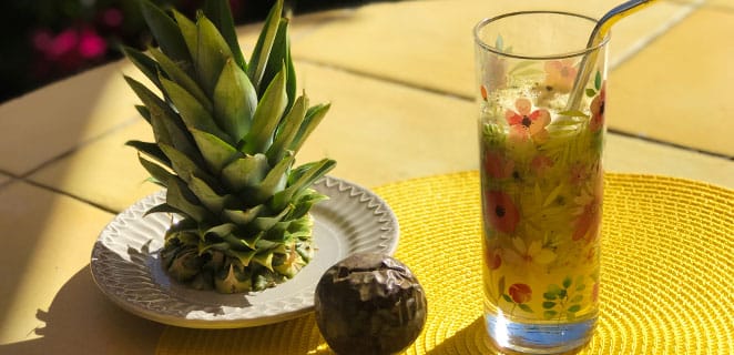 Smoothie ananas fruit de la passion