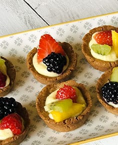 Tartelettes aux fruits