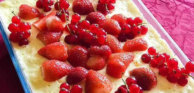 Tiramisu aux fruits rouges