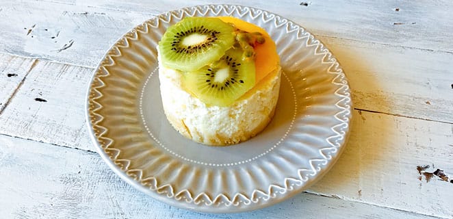 Cheesecake aux fruits des îles