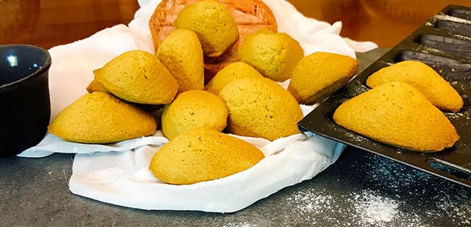 Madeleines sans gluten