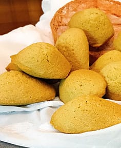 Madeleines sans gluten