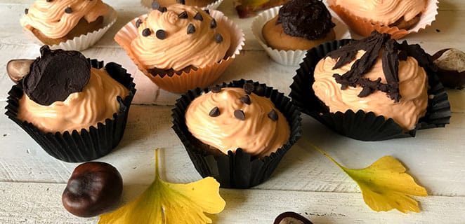 Muffins d’Halloween au potimarron