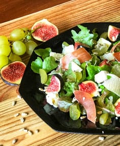 Salade d’automne aux figues