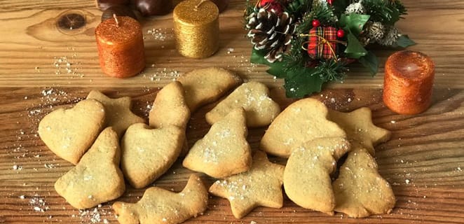 Petits sablés de Noël (sans gluten)