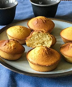 Muffins légers sans gluten à la compote de pomme