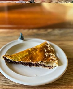 Galette des rois à la crème de marron et chocolat (sans gluten)