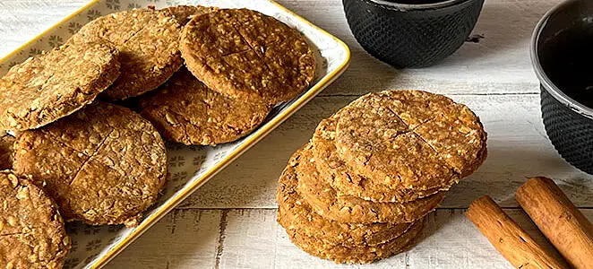 Biscuits aux flocons d’avoine