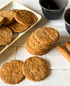 Biscuits aux flocons d’avoine