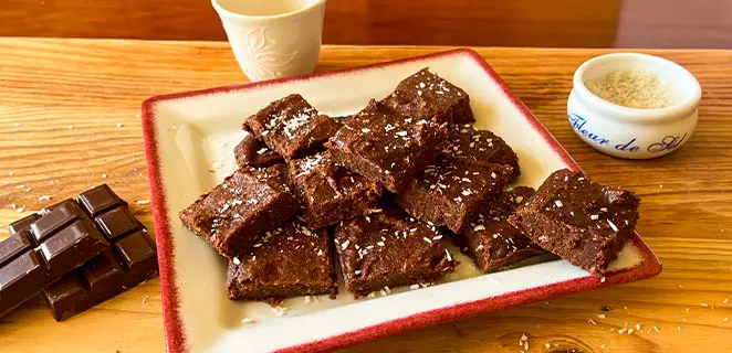 Brownies noix de coco et chocolat