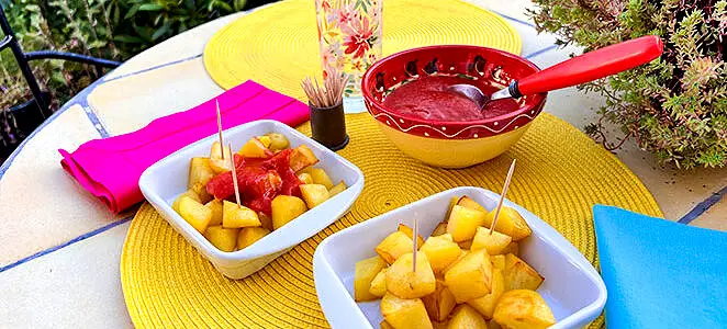 Patatas bravas comme à Barcelone
