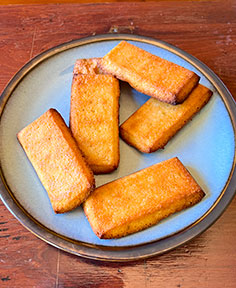 Financiers sans gluten