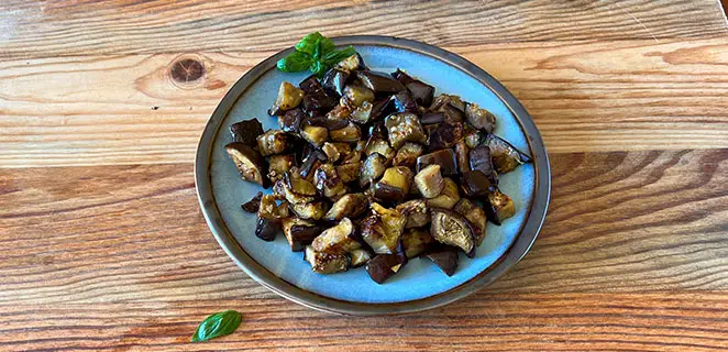 Recette d’aubergines poêlées