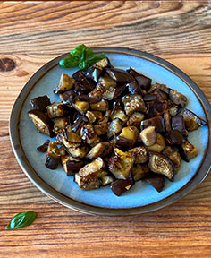 Recette d’aubergines poêlées