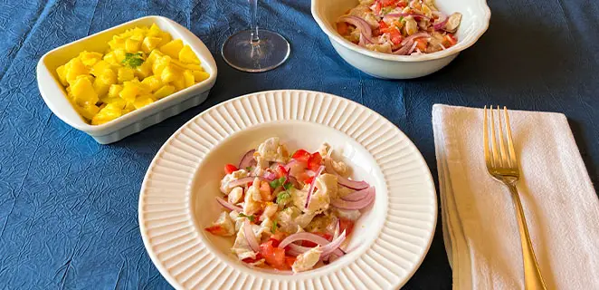 Ceviche de daurade